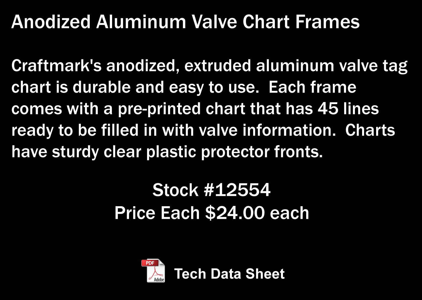 Valve Chart Frame