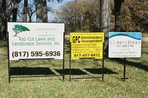 Contractor Signs