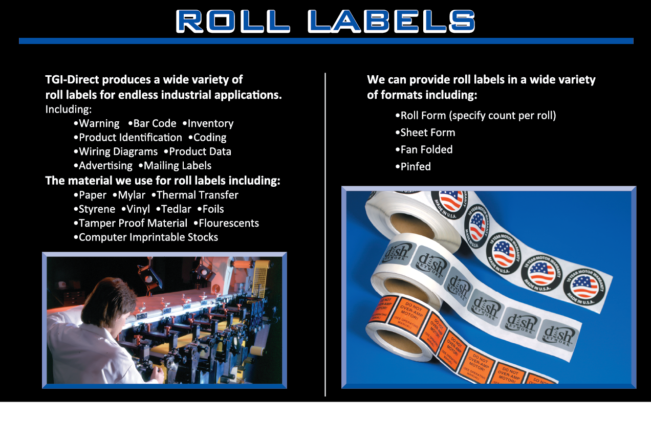 Roll Labels